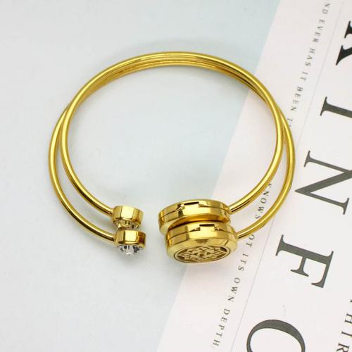 Perfumed jewelry - gold plated bracelet big 21 cm