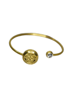 Perfumed jewelry - gold plated bracelet big 21 cm